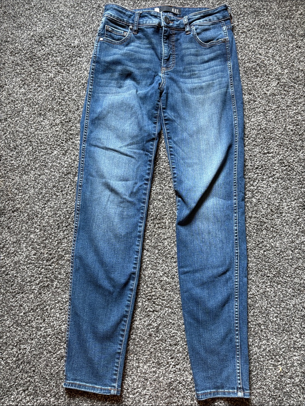 Kut from the Kloth Women's Skinny Jeans - Medium Blue Wash